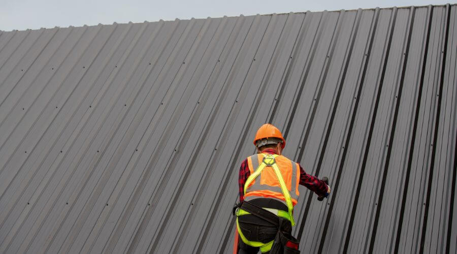 Professional metal roof installation services in Alden, NY